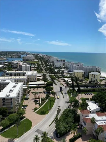 View of Gulf Shore Blvd. looking south from building