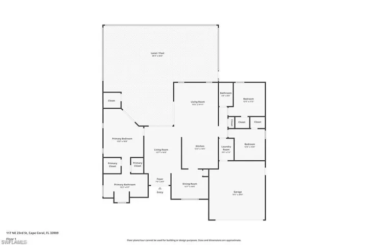 View of home floor plan