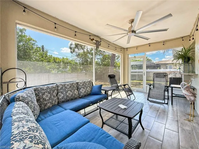 New Ceramic tiles, Ceiling Fan, Screens and Door