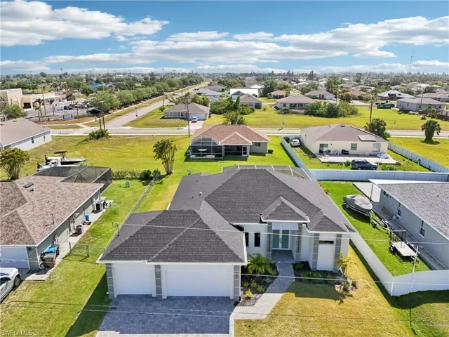 Bird's eye view featuring a residential view