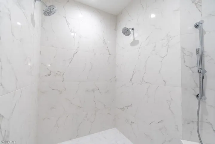 Walk in shower