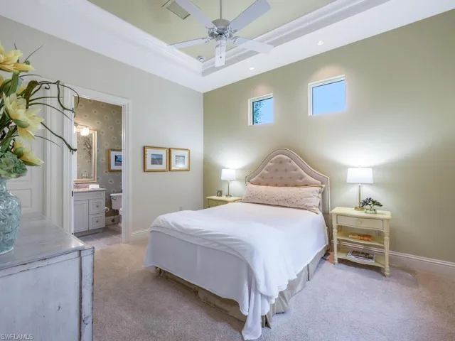 Bedroom 2 with ensuite bathroom