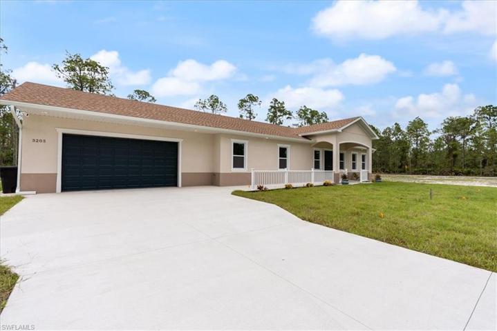26’ by 26’, double wide 8’ high garage door
