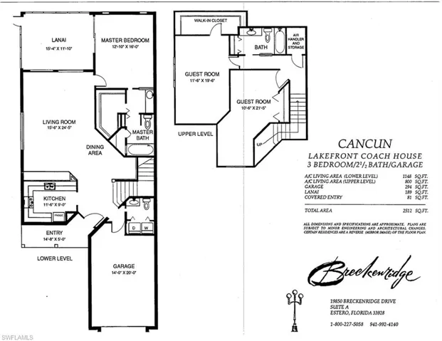 Cancun Floor Plan