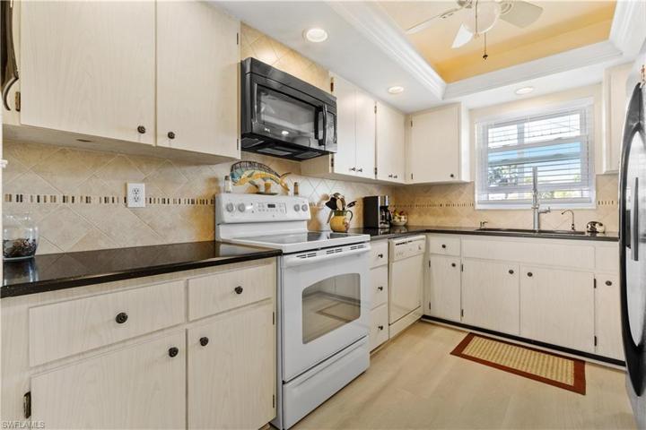 Looking into kitchen