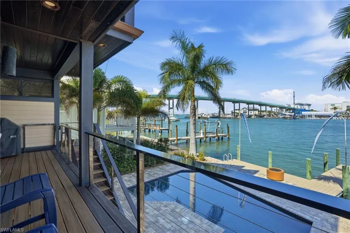 Dock area with a water view - Virtually Edited Image