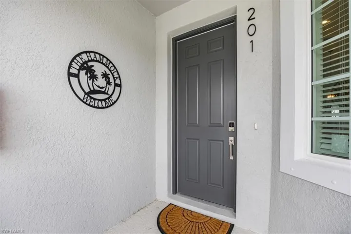 View of entrance to property