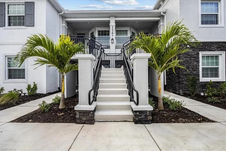 View of front of home with covered porch