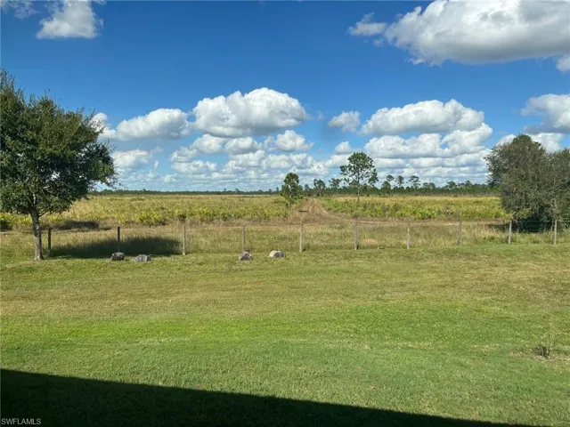 View of yard featuring a rural view