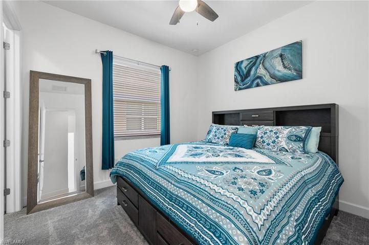 2nd bedroom with spacious closet...