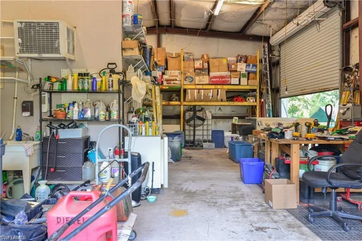 Enclosed Metal Warehouse with bathroom