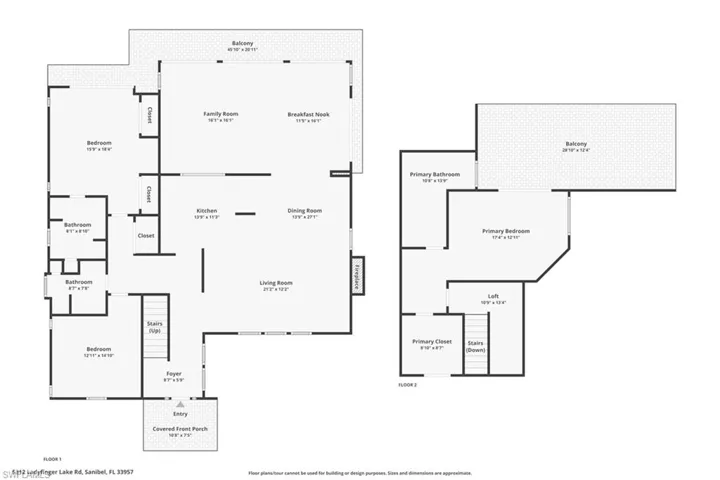 View of floor plan / room layout