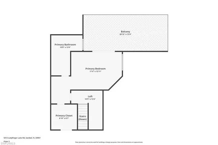 View of room layout
