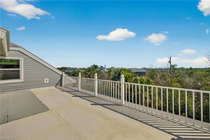 View of deck