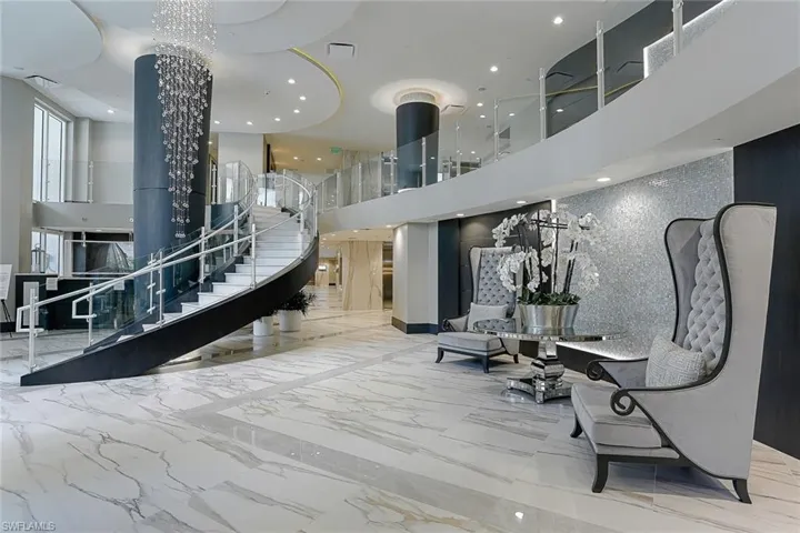 Luxurious Seaglass lobby!