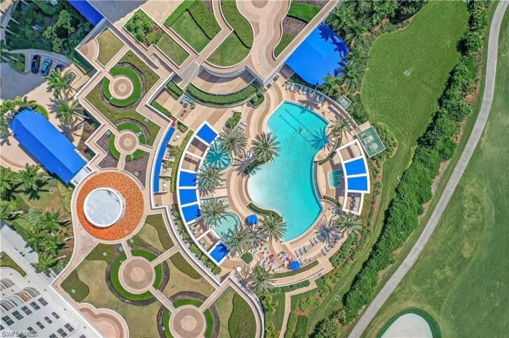 Seaglass resort style pool