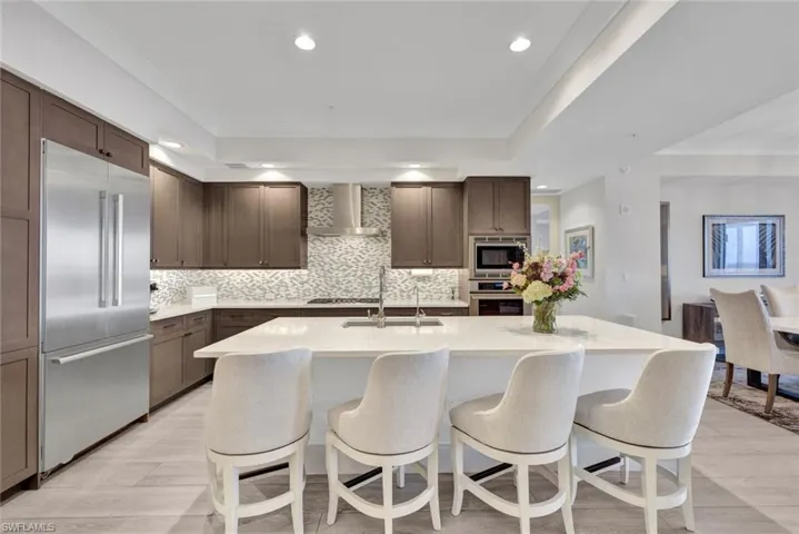 Prepare your favorite meal while entertaining your family and guests.