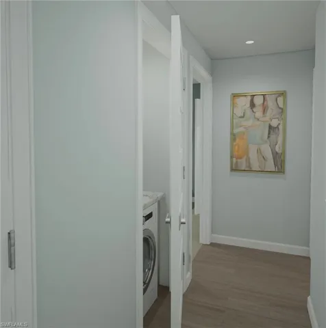 Washer & Dryer Closet