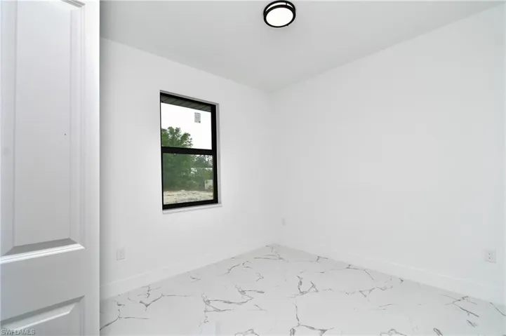 View of spare room