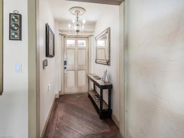 Freshly repainted foyer!