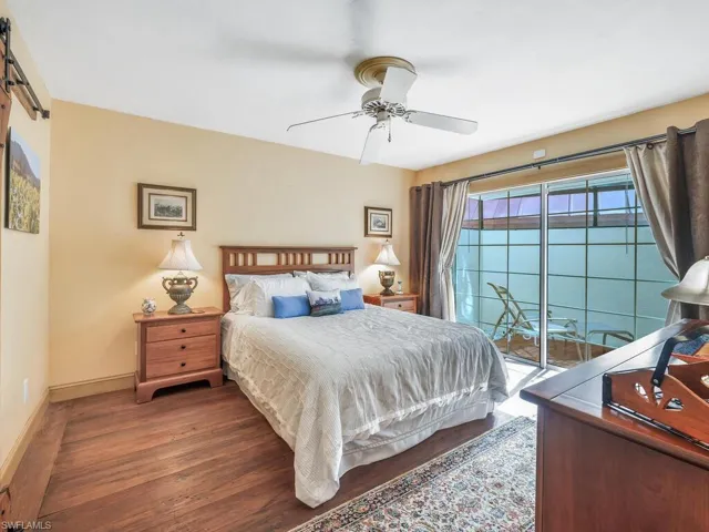 Bedroom 3 with private patio