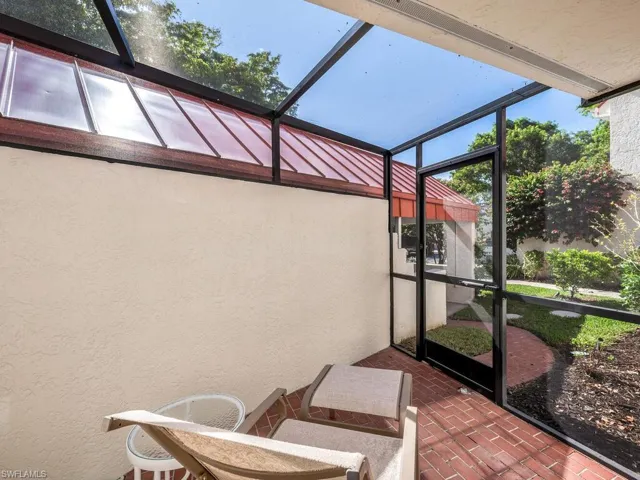 Private Patio off Bedroom 3