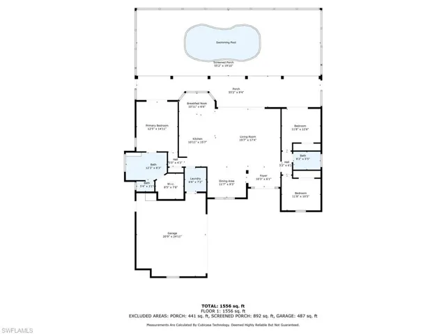 View of room layout