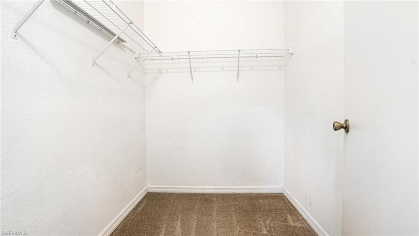 Primary walk in closet