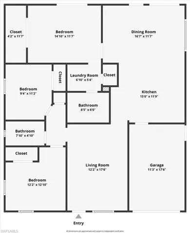 3240 Collee Ct - Floor Plan