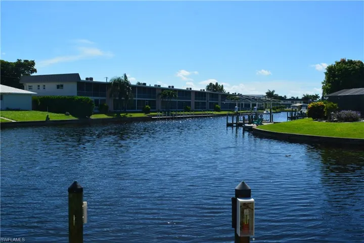 Water view featuring a boat dock