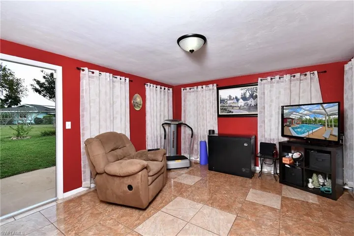 View of living room