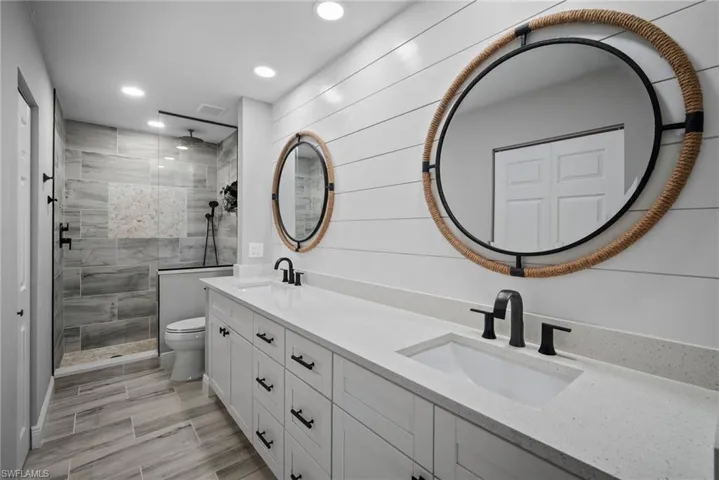 New Primary Bathroom - Cool, Crisp, Coastal Finishes