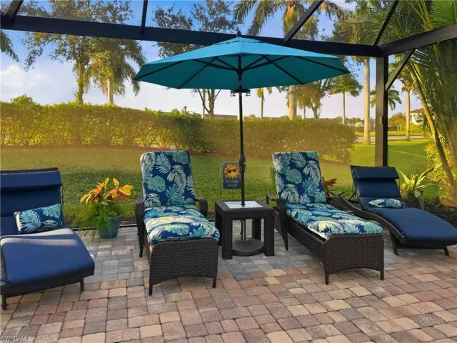 Extended lanai and nature all around, this is the Florida Lifestyle