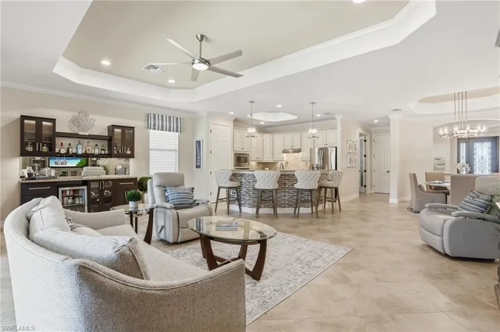 The great room is the ideal space to entertain and create new memories