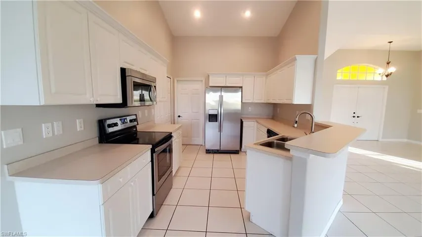 kitchen with stainless steel appliances