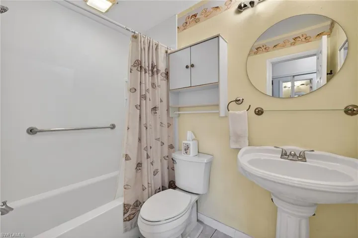 Full Bathroom with a Shower / Bathtub Combo