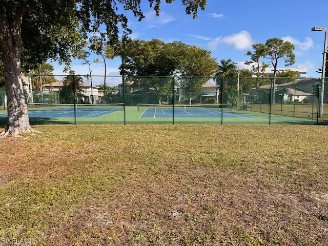 View of Tennis Courts from Lanai