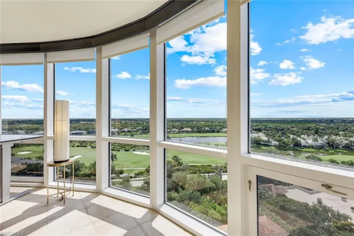 This home features 360 degree views of both the gulf and the golf....