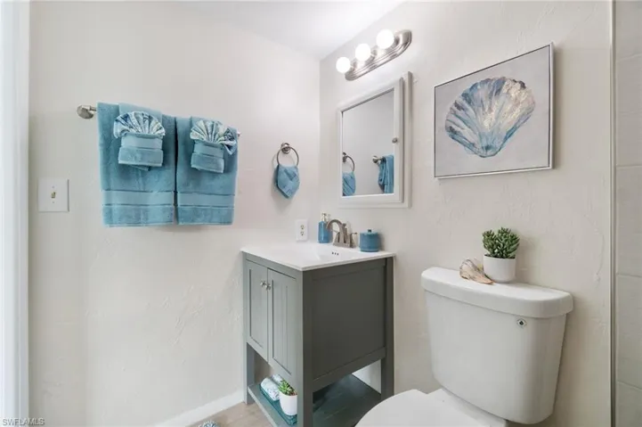 Primary ensuite bathroom recently renovated