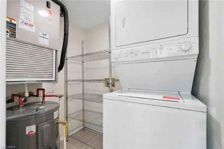 Laundry room and extra storage