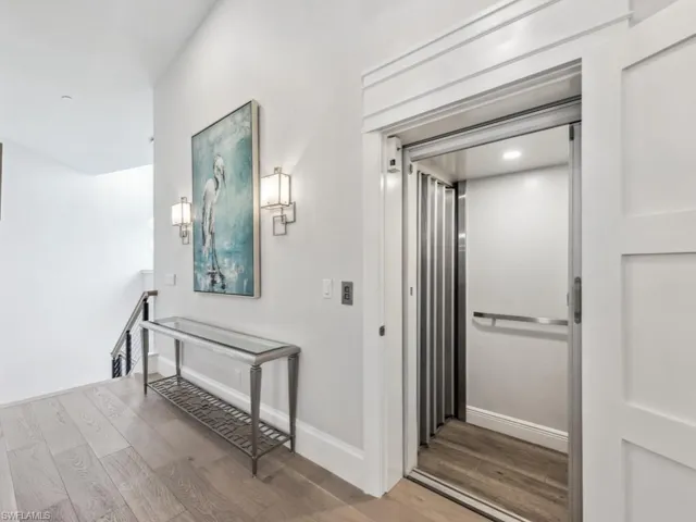Upper Foyer with Private Elevator