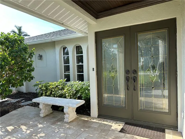 Approaching the Front Door