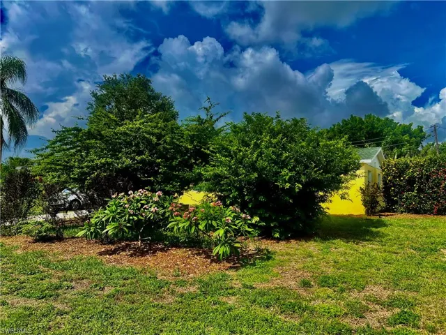 Nicely landscaped front yard for privacy.