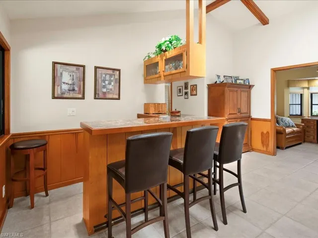 Wet Bar in Living Room