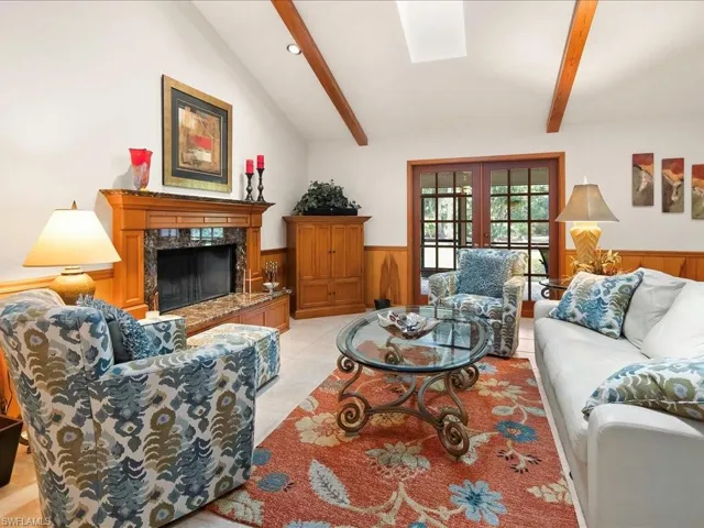 Living Room w/ skylights