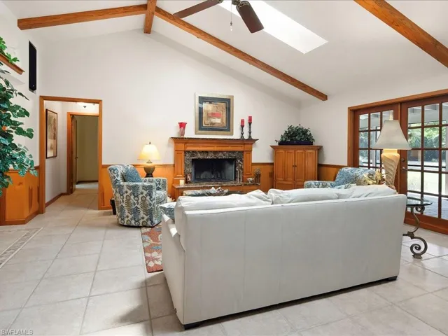 Living Room facing Master Bedroom