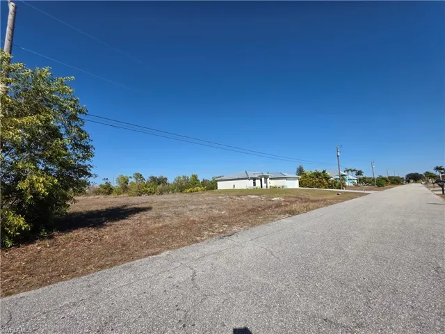 View of asphalt road