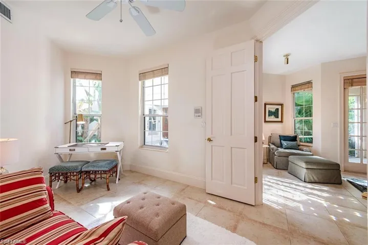 den looking toward entry