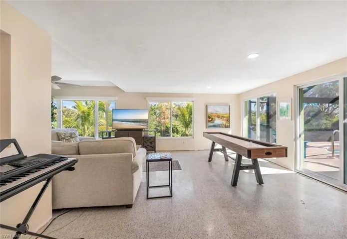 Playroom with plenty of natural light