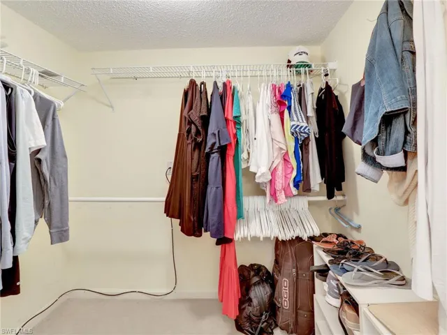 Large walk in closet